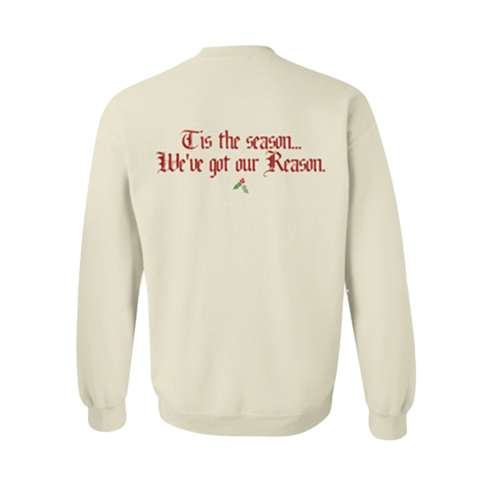 Jon McReynolds: Red & Green Crewneck Back