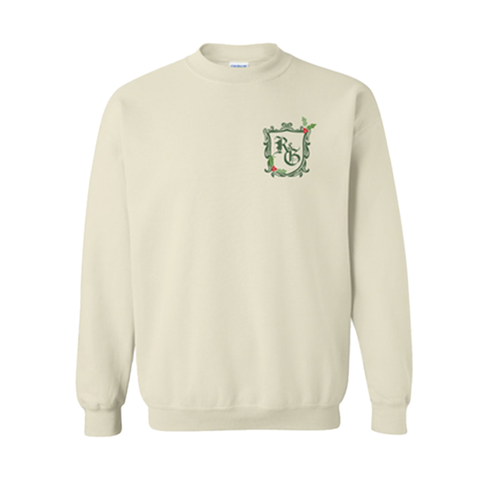 Jon McReynolds: Red & Green Crewneck Front