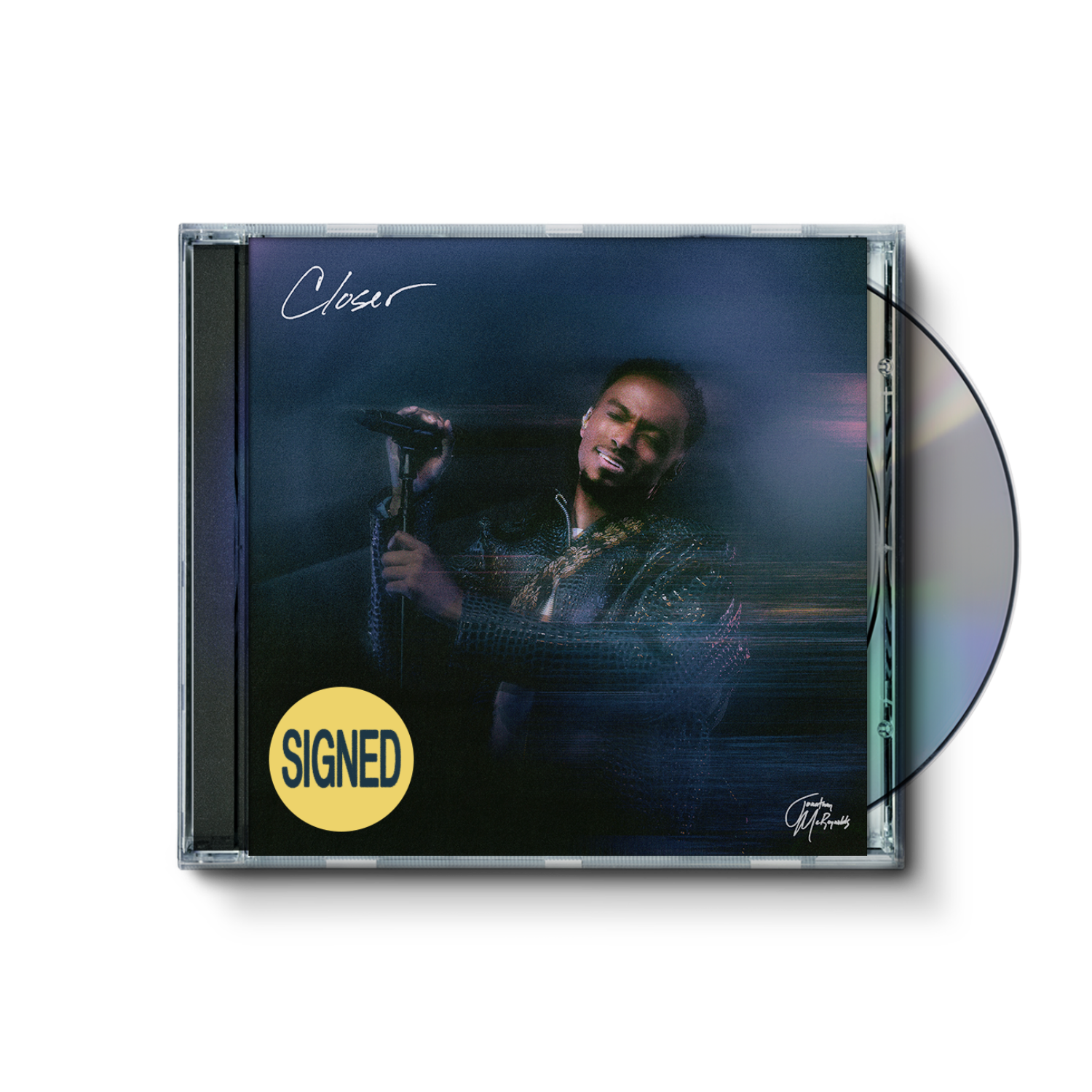 Jonathan McReynolds: Closer (Live) Signed CD